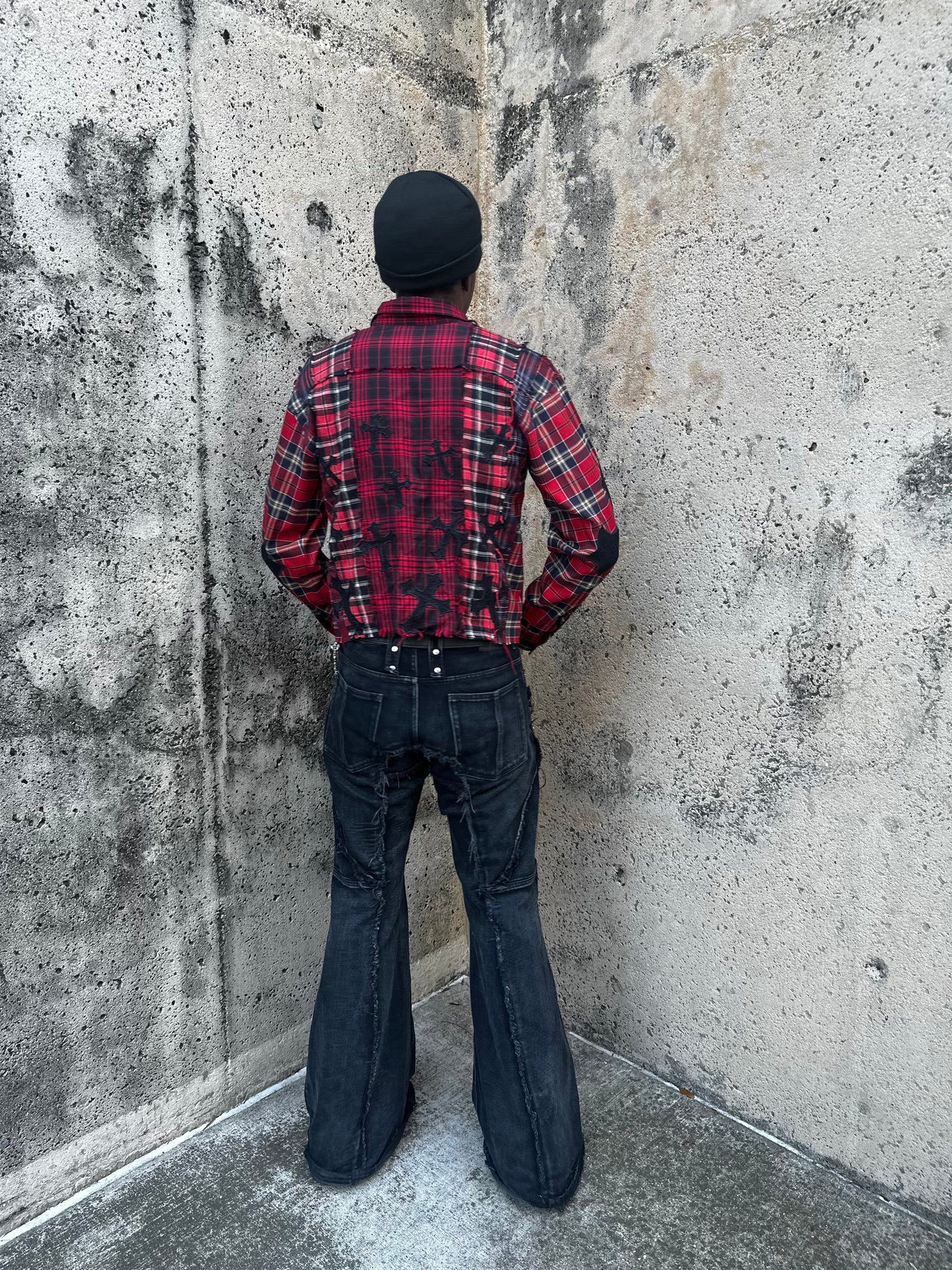 Grafted cross flannel